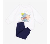Chándal Dumbo - Verde - Chándal Puño Bebé talla 18M