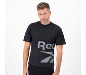 Reebok Vector - Negro - Camiseta Hombre talla M