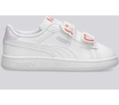 Puma Smash 3.0 Badges - Blanco - Zapatillas Niña talla 27