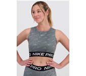 Camiseta Top Crop Nike - Negro - Camiseta Mujer talla M