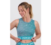 Camiseta Top Crop Nike - Turquesa - Camiseta Mujer talla S