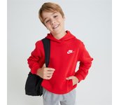 Sudadera Capucha Nike - Rojo - Sudadera Felpa Niño talla 14