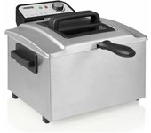 Princess Freidora, 5 litros de capacidad, 3270 W, tecnología de zona fría, ventana de visualización, acero inoxidable, doble termostato, fácil de limpiar, piezas desmontables, 01.184090.01.001