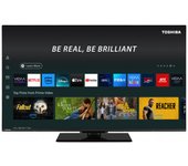 Toshiba 55QV3F63DG Televisor QLED Premium de 55 Pulgadas, 4K Ultra HD, HDR, Smart TV - (MEMC, Dolby Vision y Atmos, Bluetooth, Diseño Frameless)
