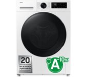 Samsung Lavasecadora con fondo reducido 9kg/5kg AI Ecobubble™ Clase E/A-10% Blanca WD90DG5G34BEEC
