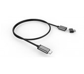 lmp 17466 3m USB C USB C Macho Macho Gris Cable USB - Cables USB (3 m, USB C, USB C, Gris)
