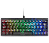 Mars Gaming MKMINIPRO Teclado Mecánico RGB 60% Switch Silencioso Negro
