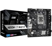Placa Base Asrock H610 Express LGA1700 Micro ATX H610M-H2/M.2 D5 DDR5 M.2 PCIe 4.0 USB 3.0