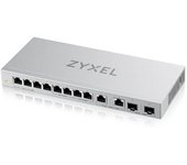 Switch Zyxel 8 Puertos Gigabit Ethernet 2 Puertos 2.5G 2 SFP+ No Gestionado QoS ACL Gris