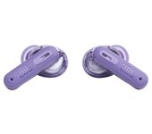 Auriculares JBL inalámbricos Bluetooth 5.3 con cancelación de ruido y Pure Bass púrpura