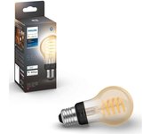 Philips Hue Bombilla Inteligente de Filamento A60 E27 7W Blanco Regulable
