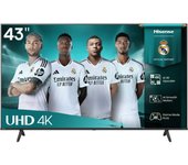 Hisense LED 43" 43A6Q UltraHD 4K Dolby Audio VIDAA