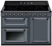 Cocina Smeg Victoria Inducción 100x60 cm 2 Hornos Termoventilados Limpieza Vapor Clean