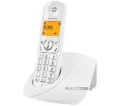 Teléfono fijo inalámbrico Alcatel F370 DECT Blanco, agenda 50 contactos, 7h conversación