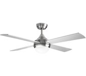 Ventilador de Techo Orbegozo CP 129120 Motor DC 4 Aspas 6 Velocidades LED 24W Plata
