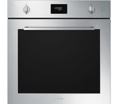 Horno eléctrico Smeg Compact 68L Inox Steam ONE con función Vapor Clean y pantalla LCD