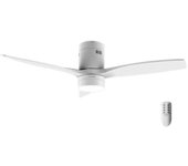 Cecotec Energysilence Aero 5600 Classic Ventilador De Techo Con Luz Y Mando 40w Blanco