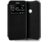 Cool Funda Flip Cover Liso Negra para Xiaomi Redmi Note 8T