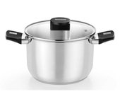 Olla Monix M240230 Elite 12L Acero Inoxidable 18/10 Baquelita Inducción 30cm
