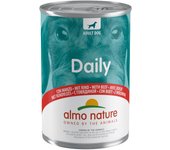 Almo Nature Daily 12 x 400 g comida húmeda para perros - Vacuno