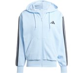 Sudadera con capucha adidas Essentials 3-Stripes Fleece