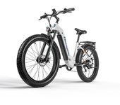 Shengmilo MX06 Bicicleta Eléctrica 500W 48V 17.5Ah Autonomía 60Km con Pantalla LCD Blanca