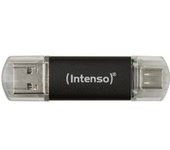 3539491 unidad flash USB 128 GB USB Type-A / USB Type-C 3.2 Gen 1 (3.1 Gen 1) Antracita, Lápiz USB