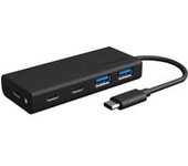 IB-HUB1426-CPD USB 3.2 Gen 1 (3.1 Gen 1) Type-C 5000 Mbit/s Negro, Hub USB