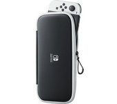 10008001 funda para consola portátil Folio Poliéster Negro, Blanco, Bolsa