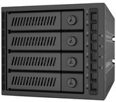 CMR-3141SAS panel bahía disco duro Negro, Backplane