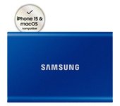 Portable SSD T7 2000 GB Azul, Unidad de estado sólido