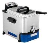 Oleoclean Pro Inox & Design FR8040 Sencillo 3,5 L 2300 W Negro, Acero inoxidable, Freidora