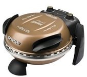 Delizia fabricante de pizza y hornos 1 Pizza(s) 1200 W Negro, Bronce, Horno de pizza