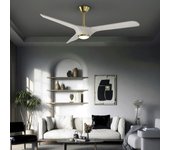 Ventilador de techo led alisios cct dim (18w)