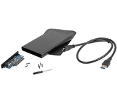 caja externa natec rhino disco duro 2,5  usb 2.0 sata negra