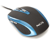 ngs blue tick ratón óptico 1600dpi usb azul