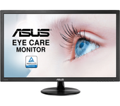 monitor asus vp247hae 23.6  fhd 1920 x 1080, 75hz, 5ms, vga, hdmi, negro
