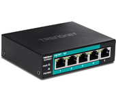 5-port fast en long range poe+ swit ch