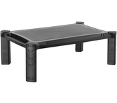 aisens soporte elevador xl para monitor portátil, negro