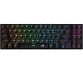 redragon - deimos teclado 70  mecánico gaming rgb negro
