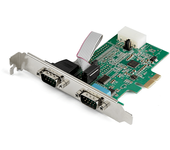 2 port pci-e rs232 serial card 16950 ua rt
