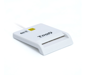 tooq lector de tarjetas dnie usb 2.0 blanco