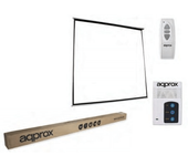 pantalla proyeccion approx appp300e 300x300 electrica