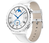huawei watch gt 3 pro white leather strp