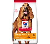 Pack 2 x 14 Kg Pienso Hills Science Plan Mature Light para perro mayor mediano con pollo