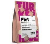 3 Kg. Pienso PLET para Gatos Esterilizados  sabor Pavo con Arroz