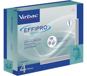 Pipetas Antiparasitarias Virbac Effipro para Gatos 4 Pipetas.