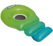 Tumbona Flotante Bestway Verde-Azul con Red