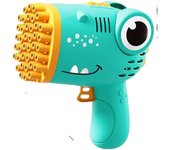 Maquina Pompas pistola de burbujas juguete dinosaurio Nuevo, envio 24h