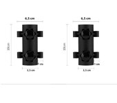 Outdoor camping tent fixed accessories color awning pole fixed pipe support windproof adjustable
